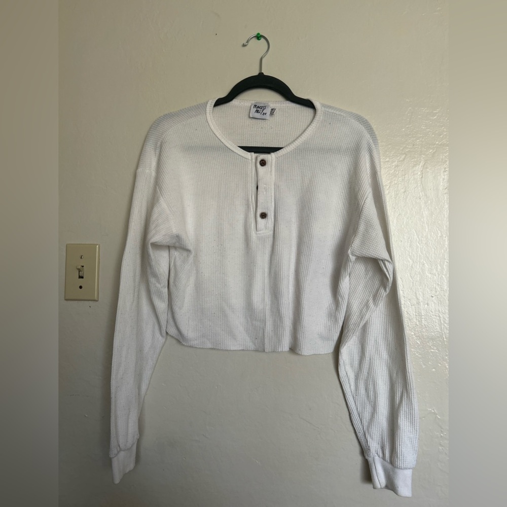 Cropped Long Sleeve-Casual Wear